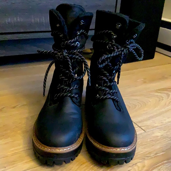 Like New Combat Lug Boots - Picture 2 of 7